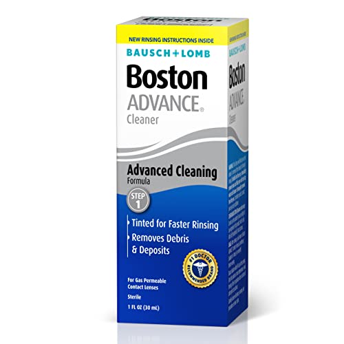 Contact Lens Solution by Boston Advance, for Gas Permeable Contact Lenses, 1 ...