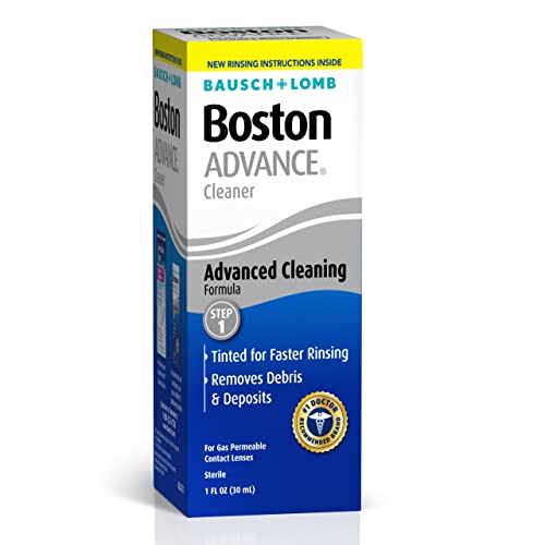 Contact Lens Solution by Boston Advance, for Gas Permeable Contact Lenses, 1 ...