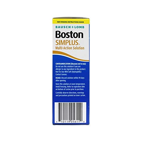 Boston Simplus Multi-Action Solution, 3.5 Fluid Ounce, 2-Pack