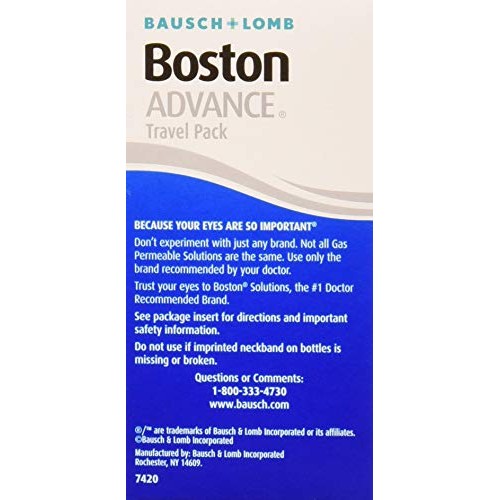 Bausch & Lomb Boston Advance Formula Travel Pack ( 3 pack)