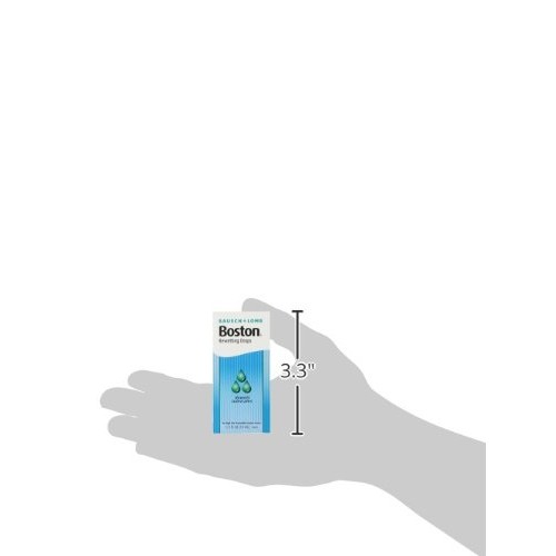 Contact Lens Solution by Boston, Rewetting Solution for Gas Permeable Contact...