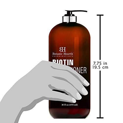 BOTANIC HEARTH Biotin Shampoo and Conditioner Set - with Ginger Oil & Keratin...