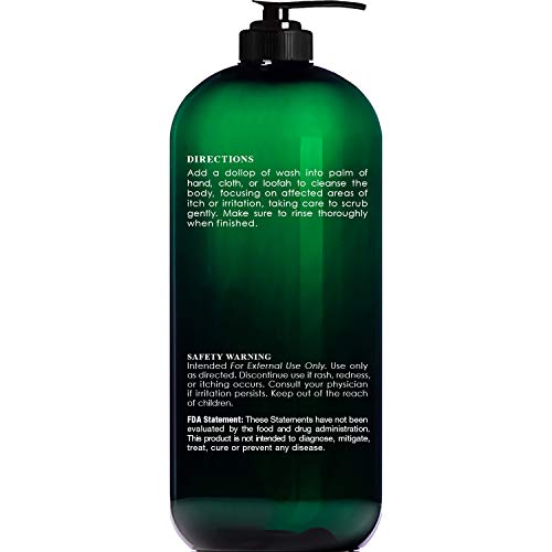 BOTANIC HEARTH Tea Tree Body Wash, Helps with Nails, Athletes Foot, Ringworms...
