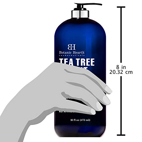 BOTANIC HEARTH Tea Tree Oil Body Wash with Mint - Paraben Free, Helps Fight B...