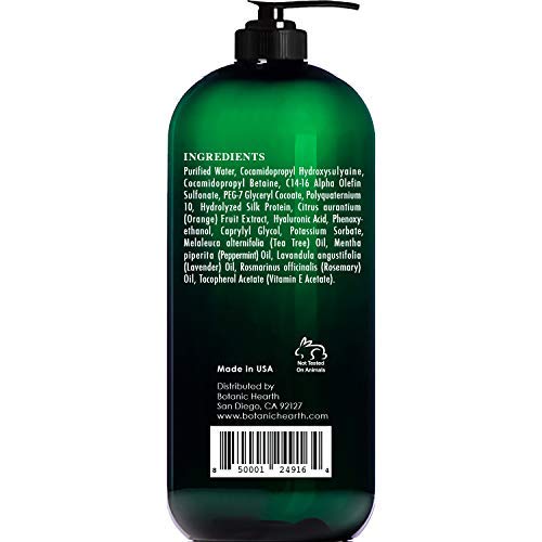 Botanic Hearth Tea Tree Shampoo and Conditioner Set - with 100% Pure Tea Tree...