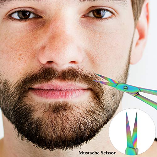 CUTICLE SCISSORS EYEBROW SCISSORS EYELASH SCISSORS MUSTACHE Multi PURPOSE SMA...