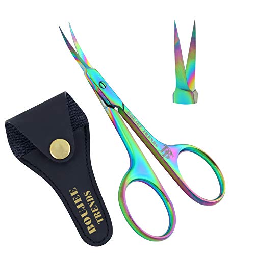 CUTICLE SCISSORS EYEBROW SCISSORS EYELASH SCISSORS MUSTACHE Multi PURPOSE SMA...