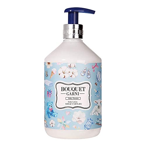 BOUQUET GARNI Body Lotion Powder 17.6 Fl Oz - Long Lasting Deep Moisturizing ...