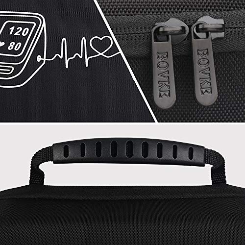 BOVKE Carrying Travel Case Replacement for Omron 10 Series BP7450 BP7350 Plat...