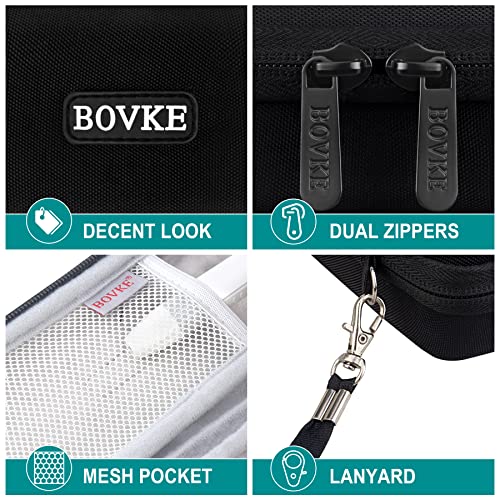 BOVKE Diabetic Supplies Travel Case, Diabetic Organizer Bag for Glucose Meter...