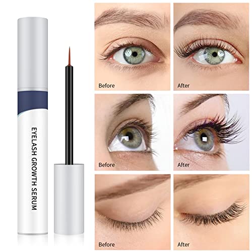 Eyelash Growth Serum and Eyebrow Enhancer Lash Serum for Longer, Sufficiently...