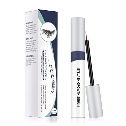 Eyelash Growth Serum and Eyebrow Enhancer Lash Serum for Longer, Sufficiently...