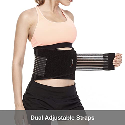 Back Brace by BraceUP for Men and Women - Breathable Waist Lumbar Lower Back ...