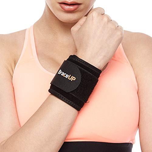 Wrist Compression Strap and Wrist Wraps by BraceUP - Wrist Bands, Braces for ...