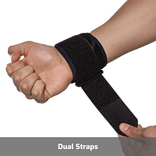 Wrist Compression Strap and Wrist Wraps by BraceUP - Wrist Bands, Braces for ...