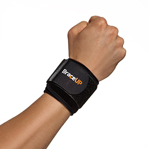 Wrist Compression Strap and Wrist Wraps by BraceUP - Wrist Bands, Braces for ...
