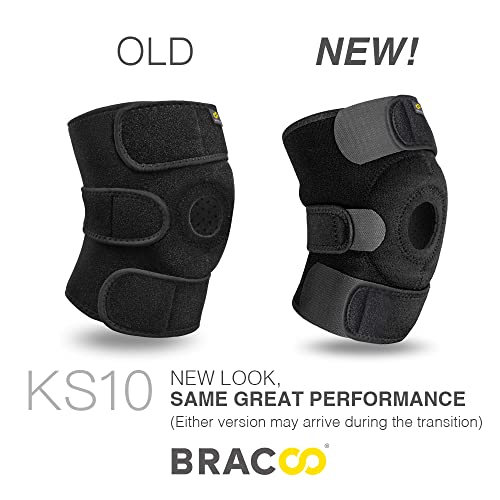 Bracoo Adjustable Compression Knee Patellar Tendon Support Brace for Men Wome...
