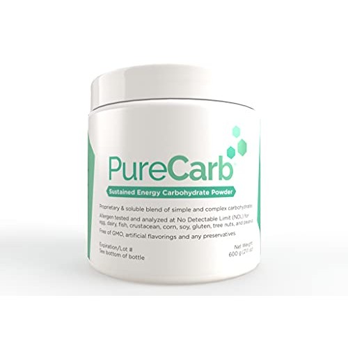 Solace Nutrition PureCarb (600g) Sustained Energy Carbohydrate Powder Blend O...