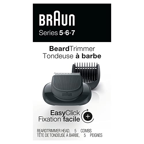 Braun EasyClick Beard Trimmer Attachment for Series 5, 6 and 7 Electric Razor...