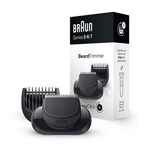Braun EasyClick Beard Trimmer Attachment for Series 5, 6 and 7 Electric Razor...