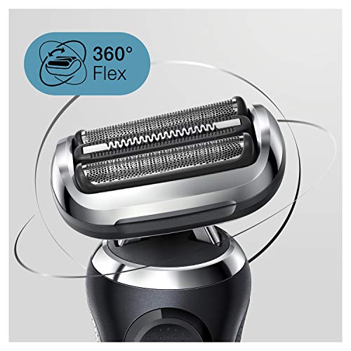 Braun Electric Razor for Men Flex Head Foil Shaver with Beard Trimmer, Rechar...