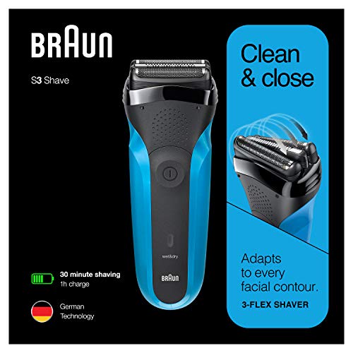 Braun Electric Razor for Men, Series 3 310s Electric Foil Shaver, Rechargeabl...