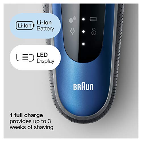 Braun Electric Razor for Men, Series 6 6072cc SensoFlex Electric Foil Shaver ...