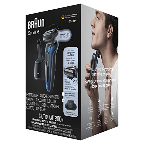 Braun Electric Razor for Men, Series 6 6072cc SensoFlex Electric Foil Shaver ...