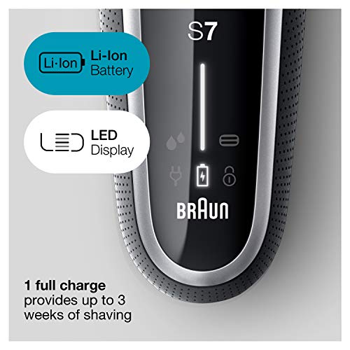 Braun Electric Razor for Men, Series 7 360 Flex Head Foil Shaver with Precisi...