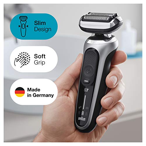 Braun Electric Razor for Men, Series 7 360 Flex Head Foil Shaver with Precisi...