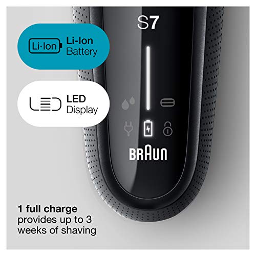 Braun Electric Razor for Men, Series 7 7085cc 360 Flex Head Electric Shaver w...