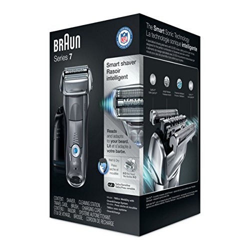 Braun Electric Razor for Men, Series 7 7865cc Electric Foil Shaver With Preci...