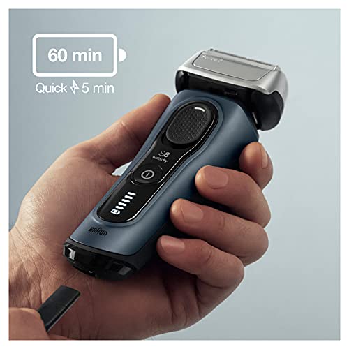 Braun Electric Razor for Men, Series 8 8457cc Electric Foil Shaver with Preci...