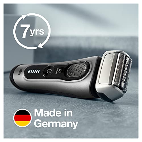 Braun Electric Razor for Men, Series 8 8457cc Electric Foil Shaver with Preci...