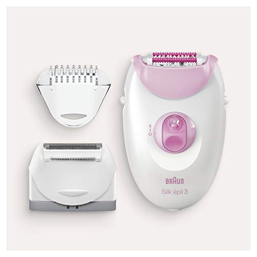 Braun Epilator Silk-epil 3 3-270, Hair Removal for Women, Shaver & Trimmer