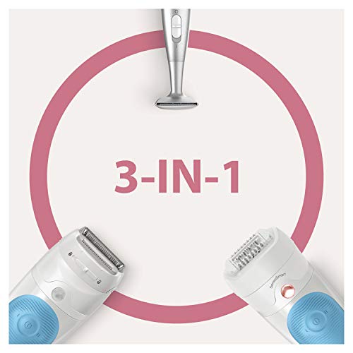 Braun Epilator Silk-épil 5 5-810, Hair Removal for Women, Shaver & Bikini Tri...