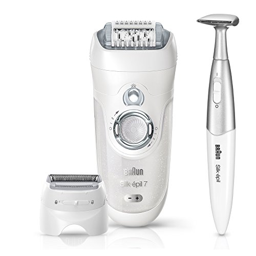 Braun Epilator Silk-épil 7-7561 Facial Hair Removal for Women, Bikini Trimmer...