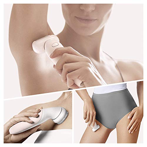 Braun Epilator Silk-épil 9 9-030 with Flexible Head, Facial Hair Removal for ...