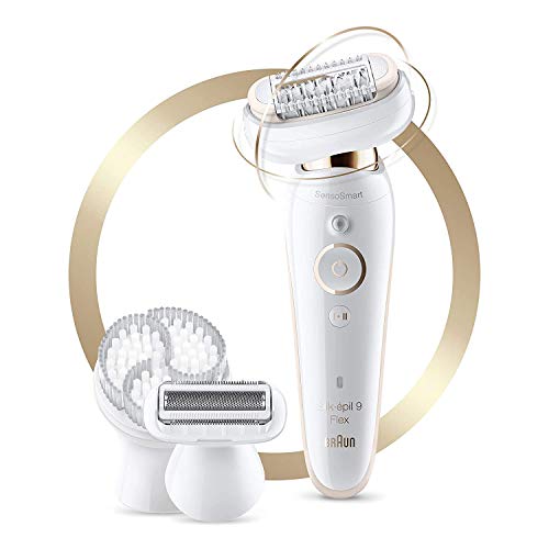 Braun Epilator Silk-épil 9 9-030 with Flexible Head, Facial Hair Removal for ...