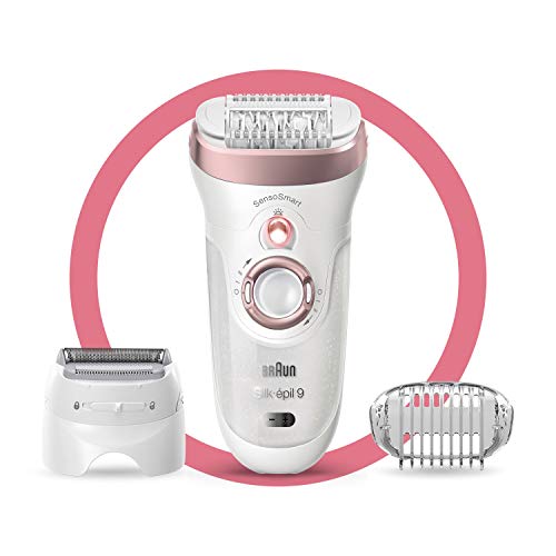 Braun Epilator Silk-épil 9 9-720, Hair Removal for Women, Wet & Dry, Womens S...
