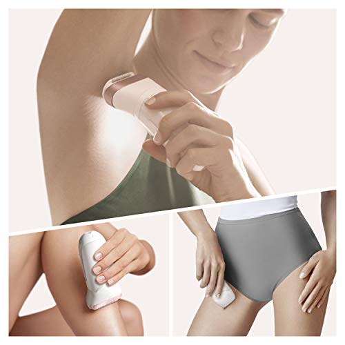 Braun Epilator Silk-épil 9 9-870, Facial Hair Removal for Women, Wet & Dry, W...