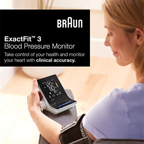 Braun ExactFit 3 Upper Arm Blood Pressure Monitor with Clinically Proven Accu...