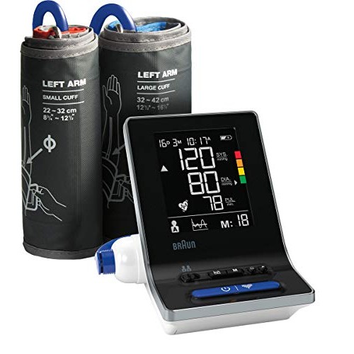 Braun ExactFit 3 Upper Arm Blood Pressure Monitor with Clinically Proven Accu...