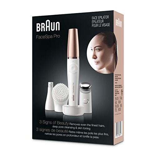 Braun Face Epilator Facespa Pro 911, Facial Hair Removal for Women, 3-in-1 Ep...