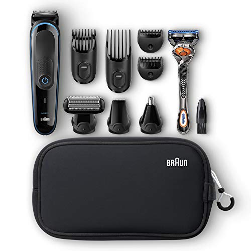 Braun Hair Clippers for Men, 9-in-1 Beard, Ear & Nose Trimmer, Body Grooming ...