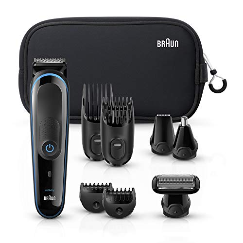 Braun Hair Clippers for Men, 9-in-1 Beard, Ear & Nose Trimmer, Body Grooming ...