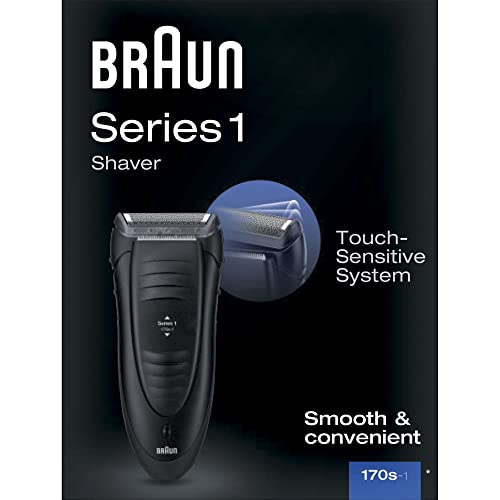 Braun Series 1-170 Schwarz Elektrorasierer