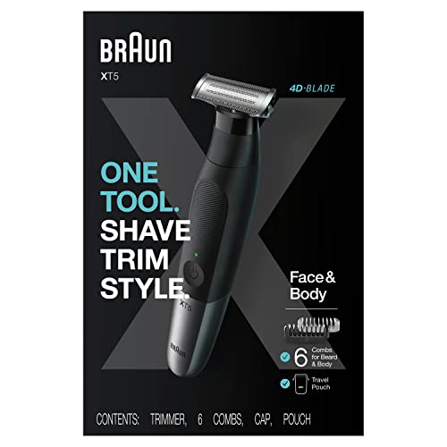 Braun Series XT5 – Beard Trimmer, Shaver, Electric Razor for Men, Manscaping ...