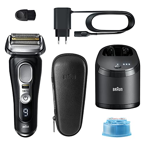Braun Wet & Dry Electric Foil Razor for Men with ProLift Beard Trimmer, Clean...