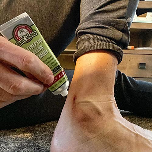 Brave Soldier Antiseptic Quick Healing Ointment with Tea Tree Oil,1 Ounce, Qu...